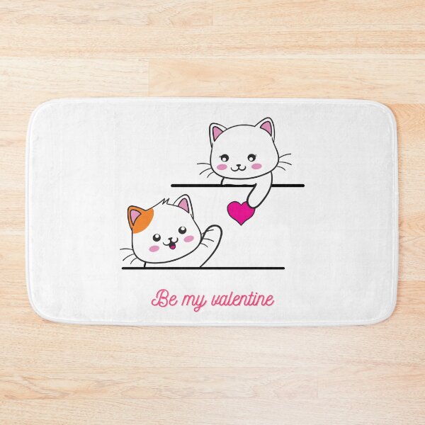 Item preview, Be My Valentine And Cats. designed and sold by Dinasshop.