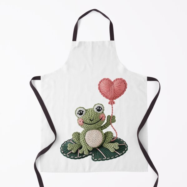 Item preview, Frog with Heart Balloon designed and sold by jkrphoto.