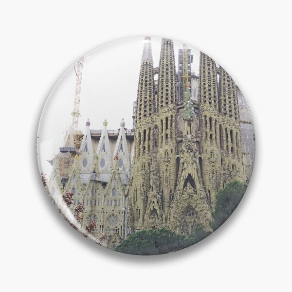 Item preview, The Basilica Sagrada Familia in Barcelona, Spain designed and sold by Yolanda Designs.