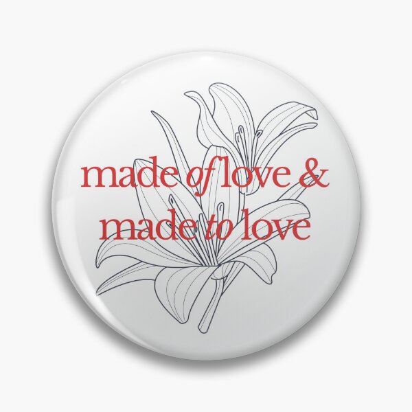 Item preview, Made Of Love Floral Aesthetic Christian Quote designed and sold by kraftty2.