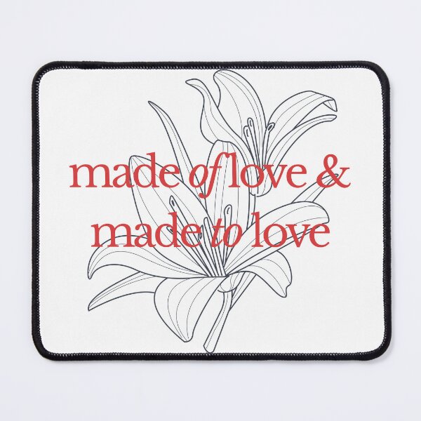 Item preview, Made Of Love Floral Aesthetic Christian Quote designed and sold by kraftty2.