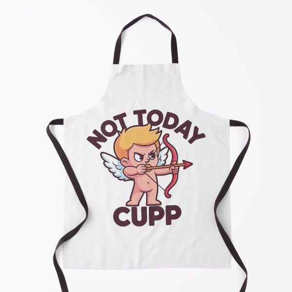 Item preview, Not Today Cupid Funny Valentine Design designed and sold by MonkiFlipp.