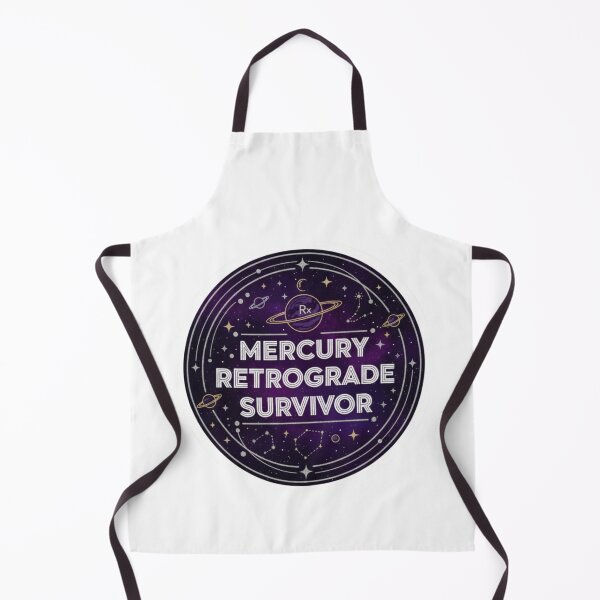 Item preview, Mercury Retrograde Survivor Sticker - Astrology Humor Zodiac Gift Spiritual Funny Planet designed and sold by RealVibeVault.