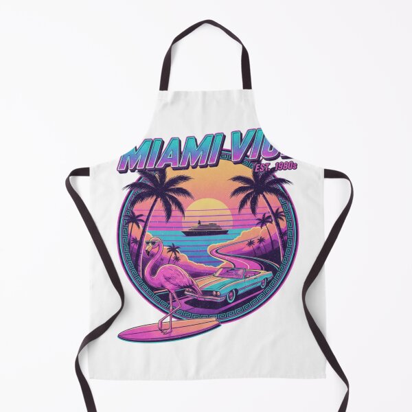 Item preview, Miami Vibes – Tropical Sunset Retro Beach Aesthetic Design designed and sold by Wear Sculpt.