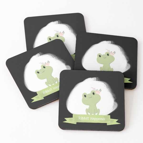 Item preview, Ribbit Happens – Funny Frog Pun Shirt designed and sold by Homelife3.