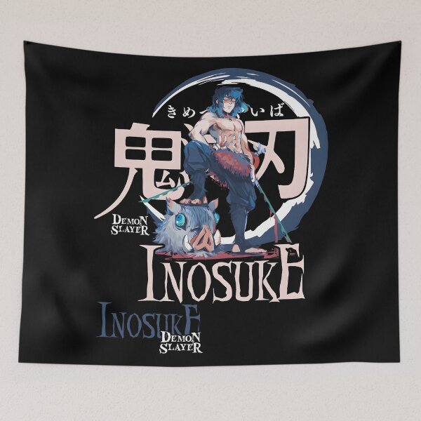 Item preview, Demon slayer Inosuke designed and sold by pinedamikeb.