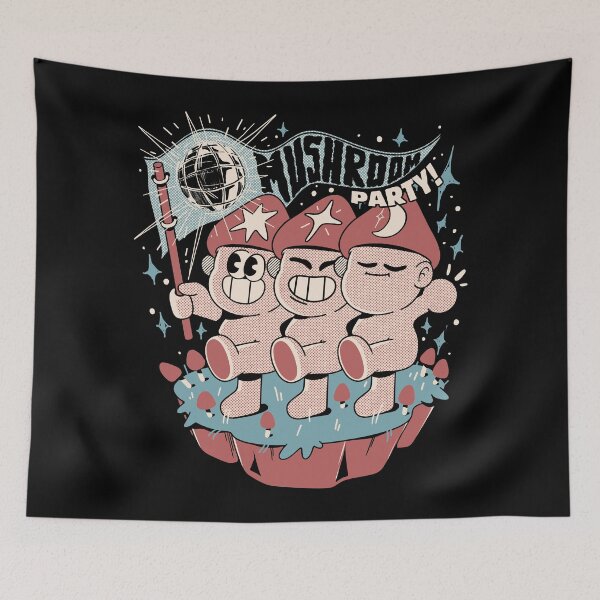 Item preview, Mushroom Party designed and sold by Ilustrata®.