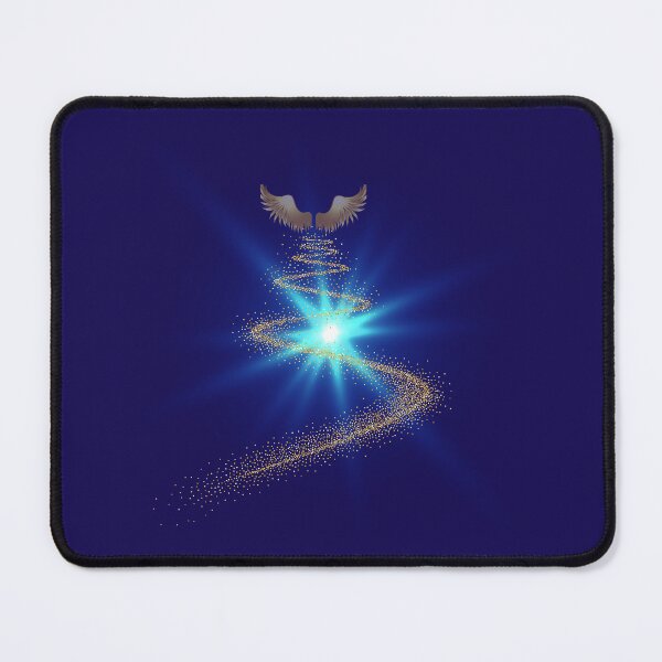 Item preview, Golden Wings Cosmic Blue – Luxe Ethereal Celestial Art designed and sold by SolutionsArt.