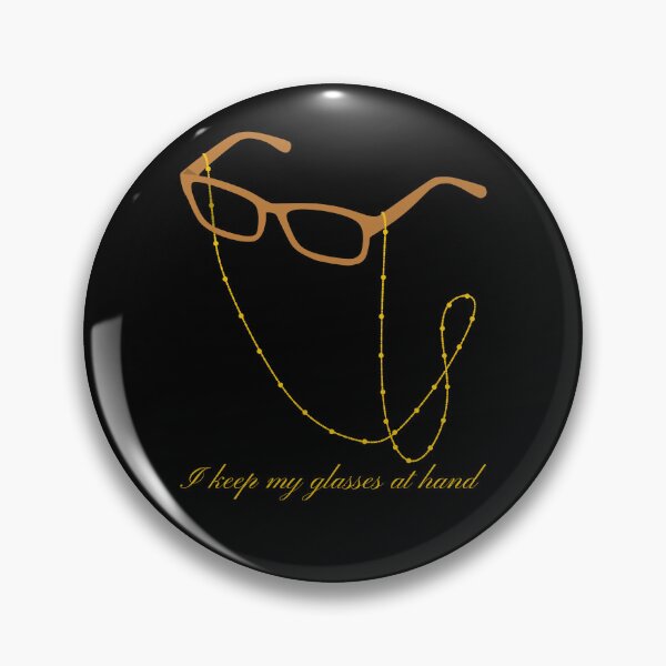 Item preview, I Keep My Glasses at Hand – Eyewear Humor Illustration designed and sold by Laanas55.