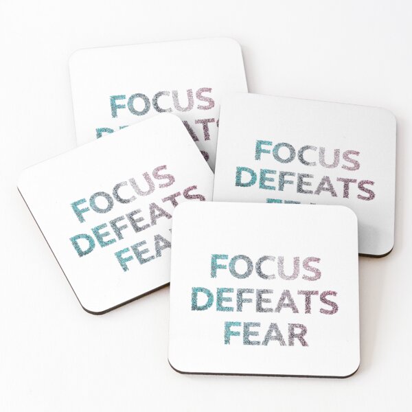 Item preview, Focus Defeats Fear | Calm Mind Strong Results designed and sold by SV-Creation.