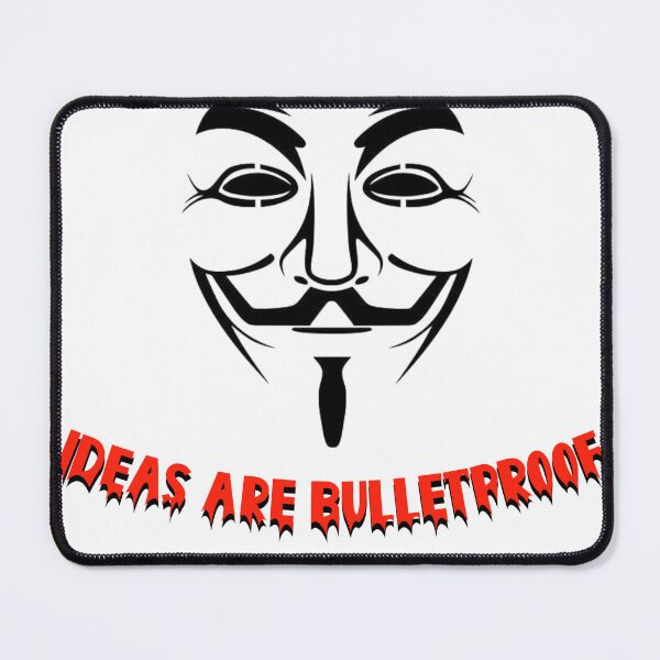 Item preview, Ideas are bulletproof designed and sold by Fredsstore.