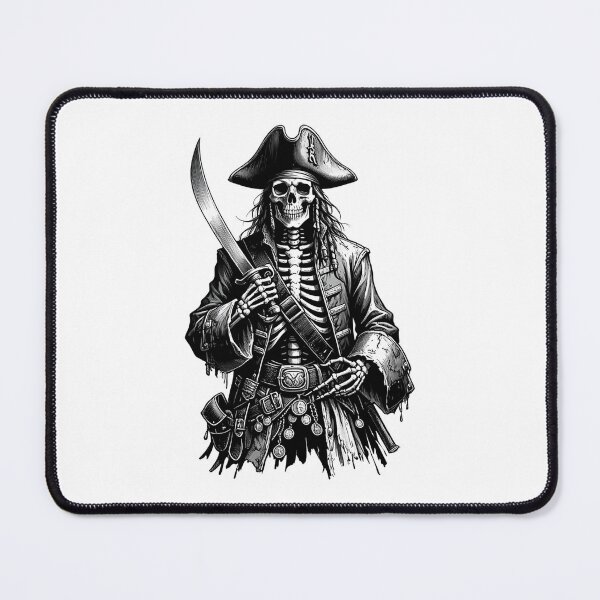 Item preview, Pirate Skeleton Captain designed and sold by Retrics Studio.