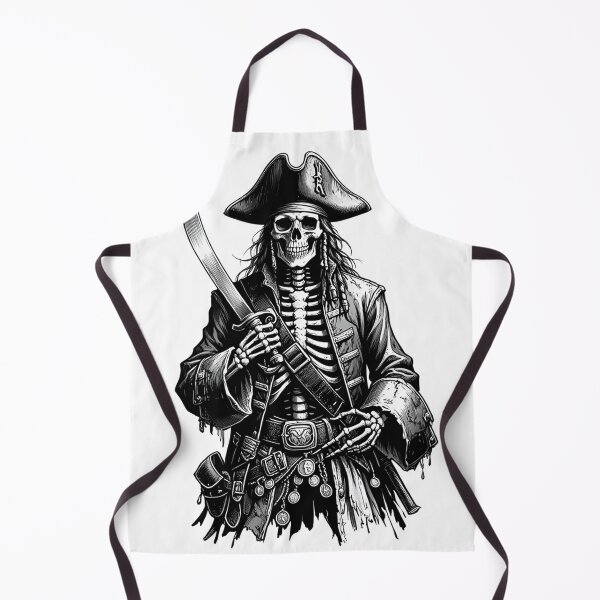 Item preview, Pirate Skeleton Captain designed and sold by Retrics Studio.