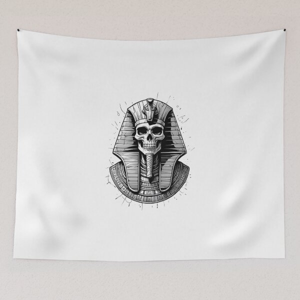 Item preview, Ancient Egyptian Pharaoh Skeleton designed and sold by Retrics Studio.