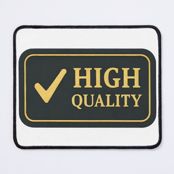 Item preview, High quality sign with checkmark on black background designed and sold by Creative88Art.
