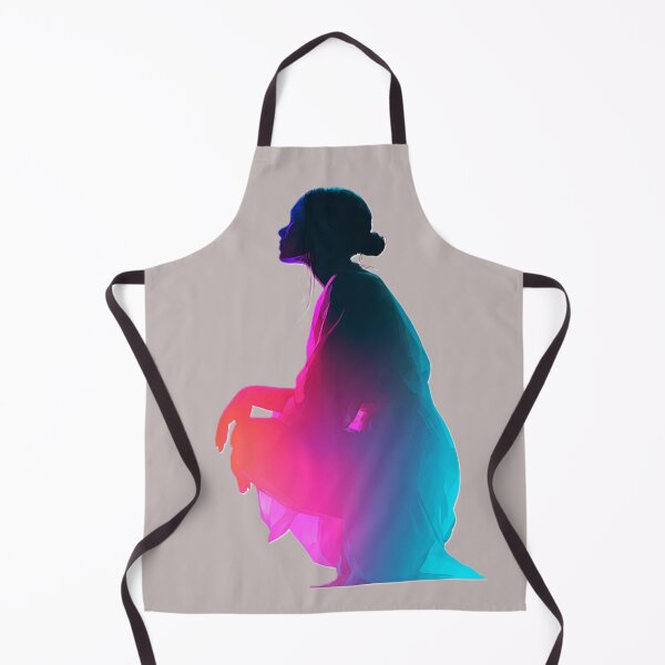 Item preview, Neon Smoth girl thinking designed and sold by Kat's Design Hub.
