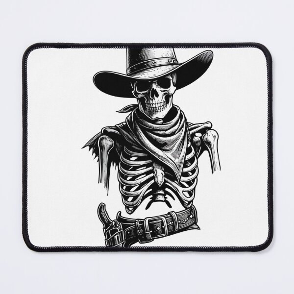 Item preview, Cowboy Skeleton Gunslinger designed and sold by Retrics Studio.