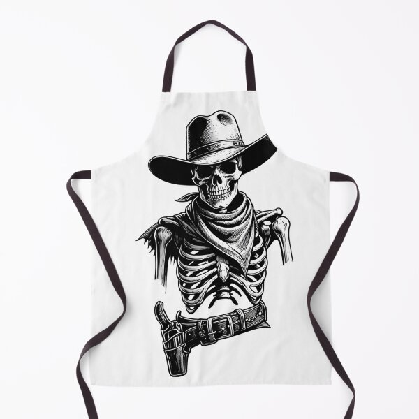 Item preview, Cowboy Skeleton Gunslinger designed and sold by Retrics Studio.