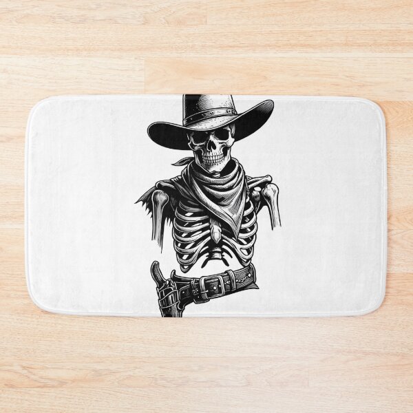 Item preview, Cowboy Skeleton Gunslinger designed and sold by Retrics Studio.