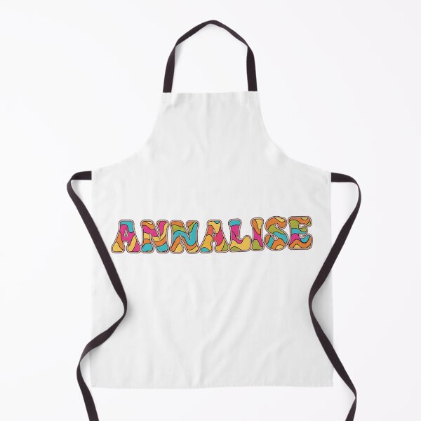 Item preview, ❤️ Annalise Personalized Name Wavy Retro Shirt, Coffee Mug, Sticker Gift designed and sold by HelixPedia.