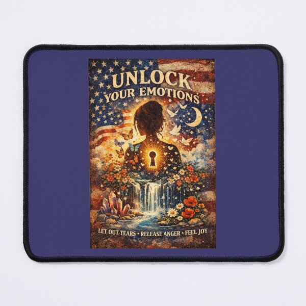 Item preview, Unlock Your Emotions – Healing Emotional Release Art designed and sold by Studio Yvonne .
