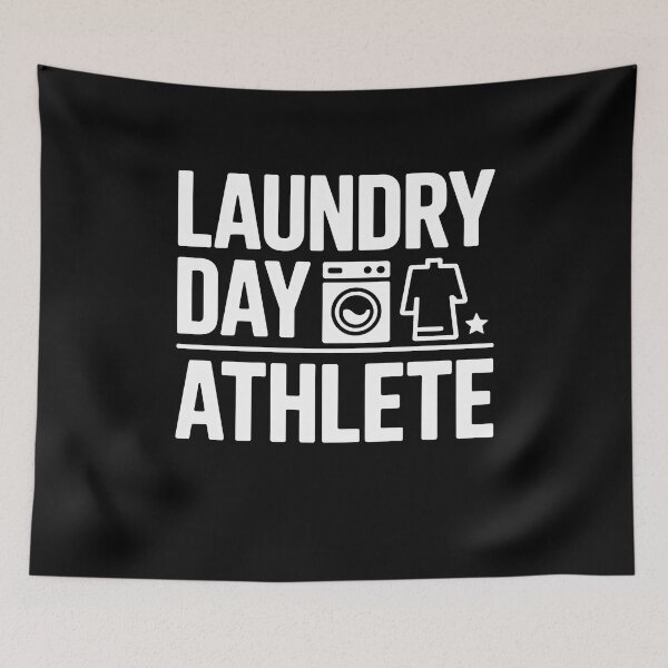 Item preview, Laundry Day Athlete Chore Humor designed and sold by MooonTees.