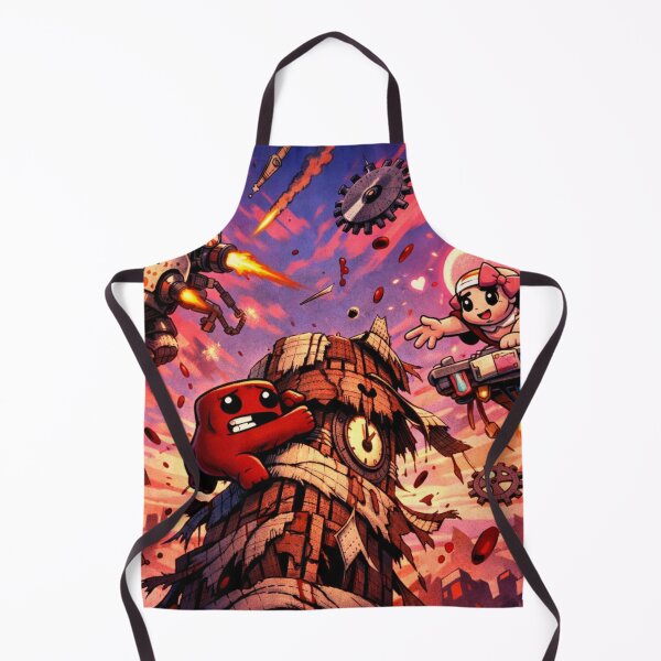 Item preview, Super Meat Boy Inspired Artwork designed and sold by FeelTheDrawing.
