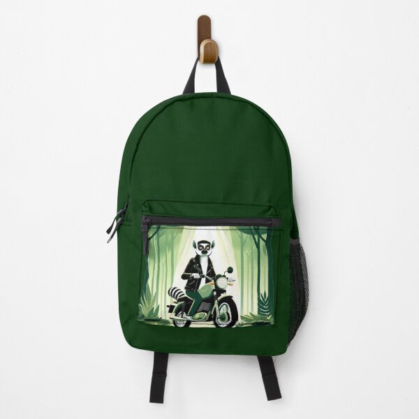 Item preview, Forest Rider Lemur – Cool Motorcycle Character designed and sold by Dogandesighn.