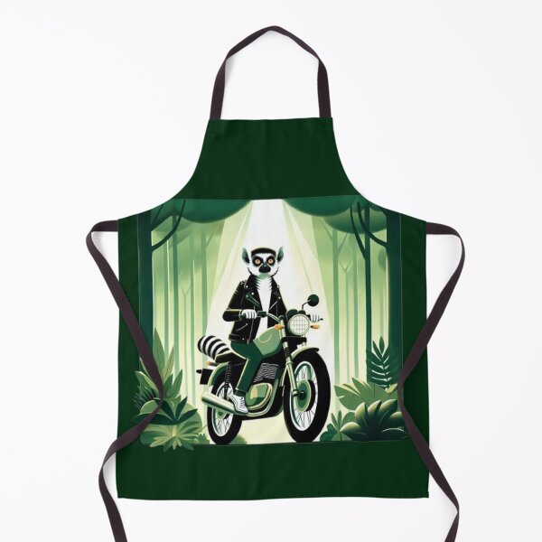 Item preview, Forest Rider Lemur – Cool Motorcycle Character designed and sold by Dogandesighn.