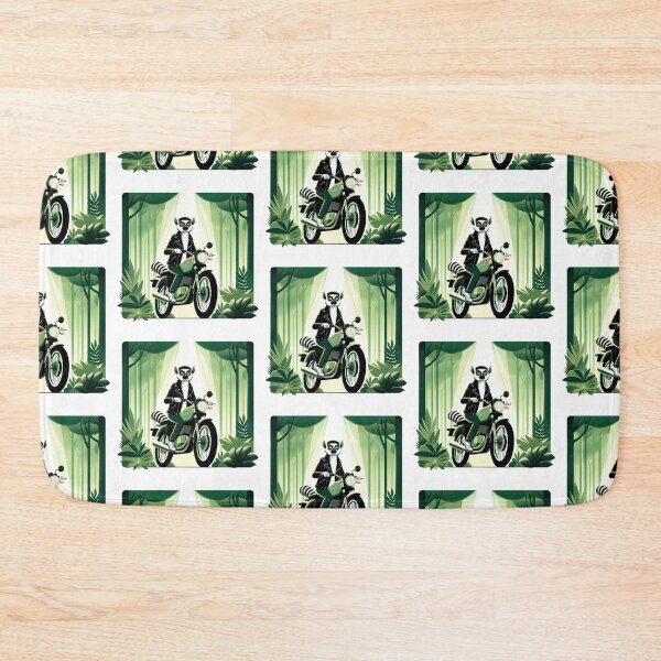 Item preview, Forest Rider Lemur – Cool Motorcycle Character designed and sold by Dogandesighn.