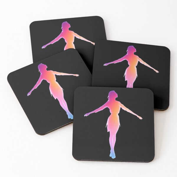 Item preview, Neon Smoth girl dancing designed and sold by Kat's Design Hub.