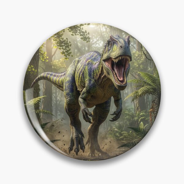 Item preview, Colorful Dinosaur: Charging Allosaurus designed and sold by Tridentulus.