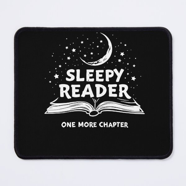 Item preview, Sleepy Reader One More Chapter designed and sold by MooonTees.