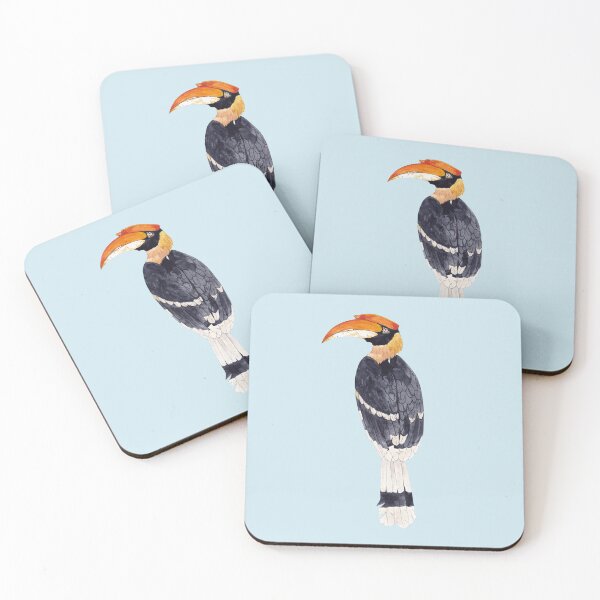 Item preview, GREAT HORNBILL-Buceros bicornis designed and sold by BEATRIZ ABAITUA.