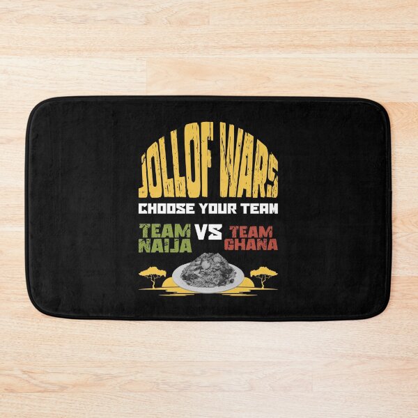 Item preview, Jollof Wars West African Food Tshirt — Team Naija | Team Ghana Cultural Pride Tee designed and sold by HyzoArt.