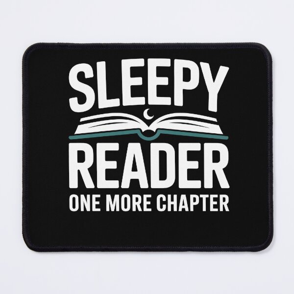 Item preview, Sleepy Reader One More Chapter designed and sold by MooonTees.