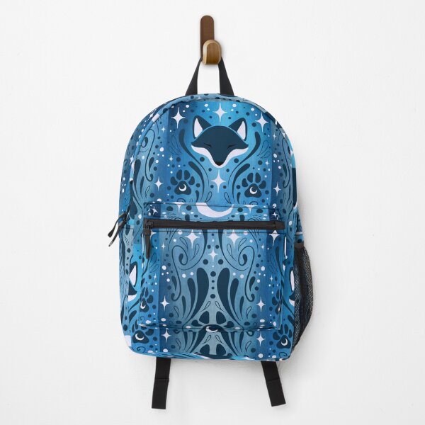 Item preview, Mystical fox and moon blue designed and sold by Aakanksha97.