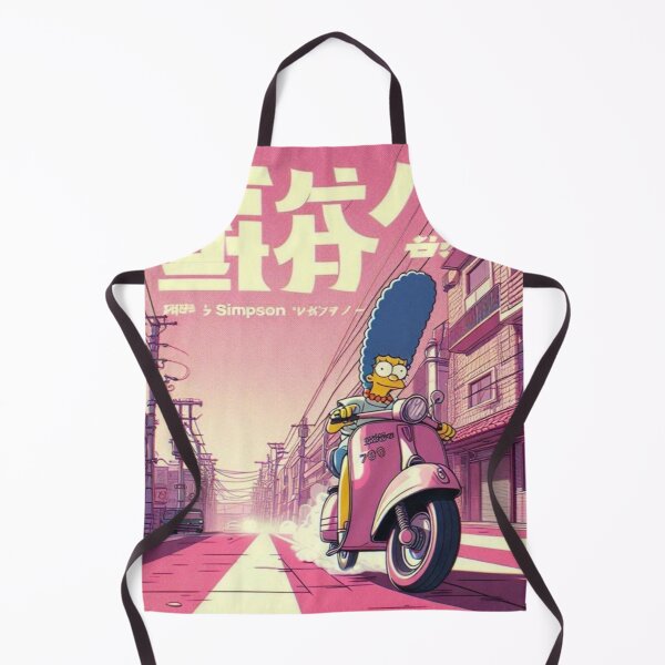 Item preview, "Bouffant Blitz: Marge vs. the Neon Grid" designed and sold by Print Fiction.
