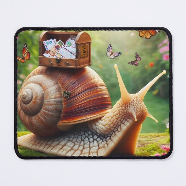 Item preview, The Snail Mail Dispatch designed and sold by Greenway Creations.