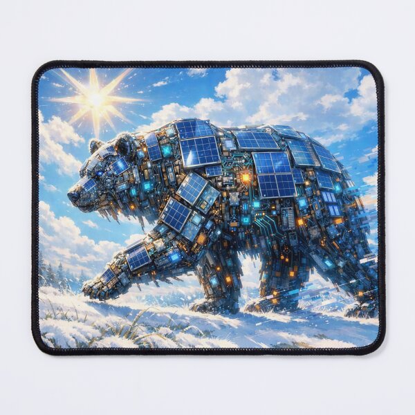 Item preview, California Bear Powered by Sunlight Energy designed and sold by M-Y-A-R-T-.