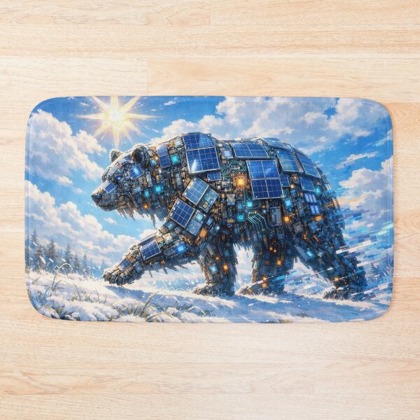 Item preview, California Bear Powered by Sunlight Energy designed and sold by M-Y-A-R-T-.