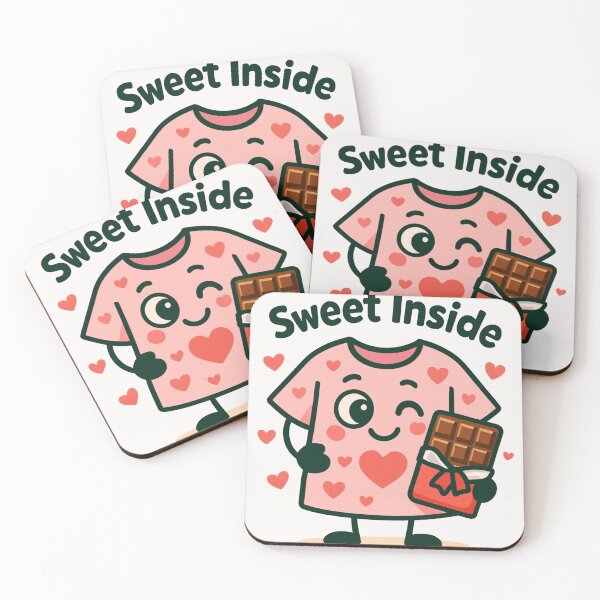 Item preview, Sweet Chocolate Love Tee – Cute Valentine Character designed and sold by DariaCraft.