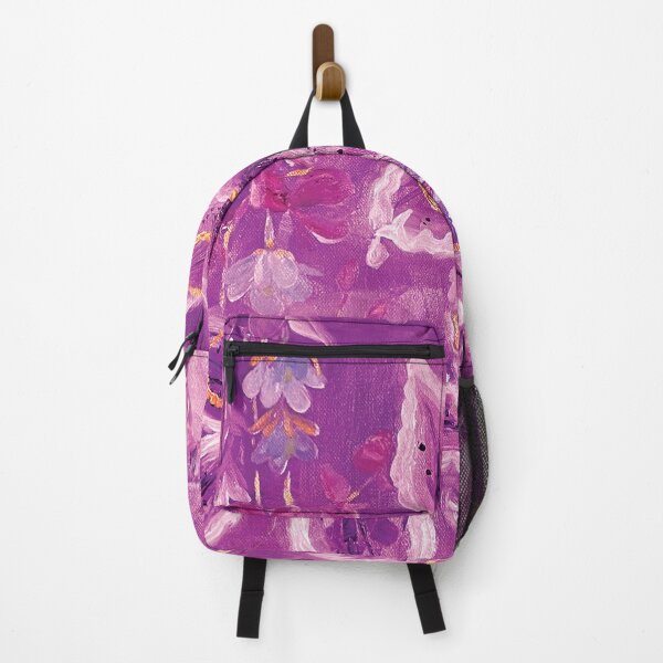 Item preview, Magical Purple Lilies Flower Painting designed and sold by AmyChaseArt.
