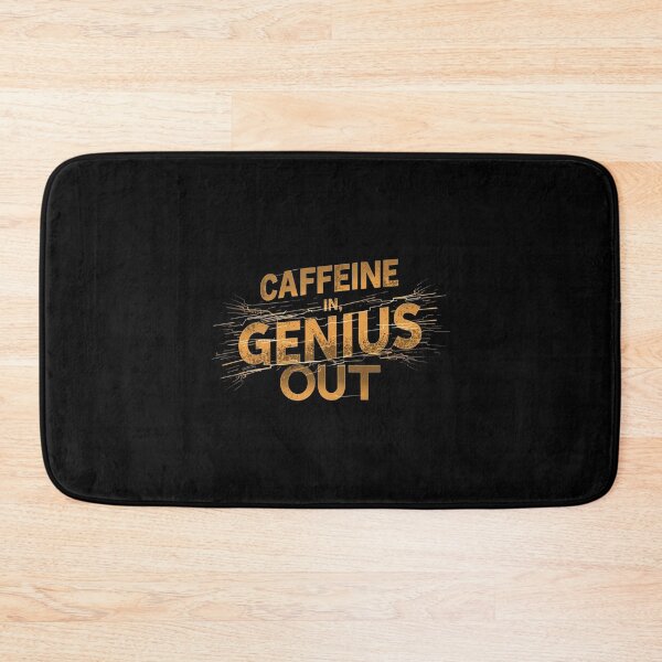 Item preview, Caffeine In, Genius Out- coffee loverful design- Caffeine engineers  designed and sold by Happyhoo1.
