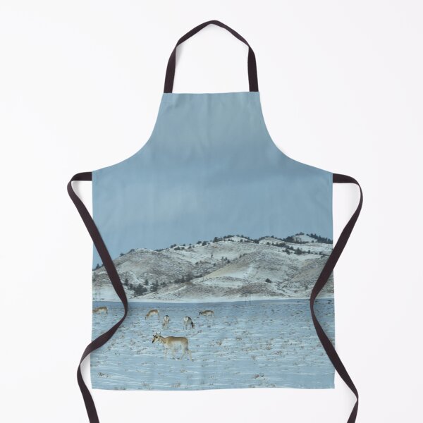 Item preview, Pronghorn Herd Winter Snow Colorado Plains designed and sold by KillNFuel.