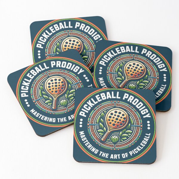 Item preview, Pickleball Prodigy | Mastering the Art of Pickleball – Vintage Badge Design designed and sold by FontenelleTees.
