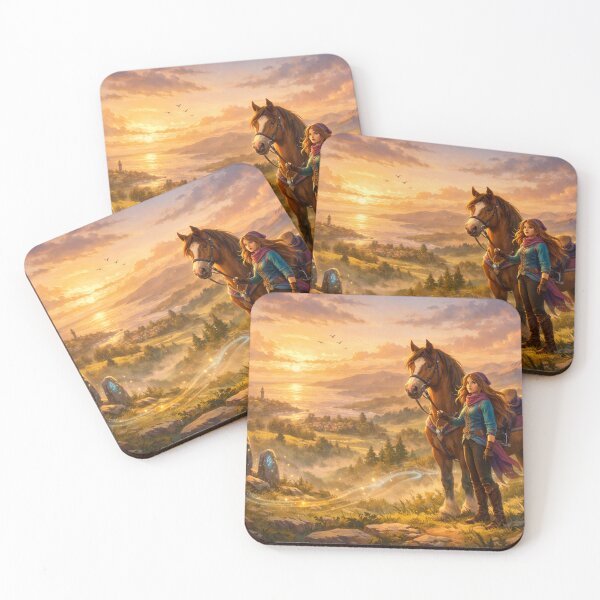 Item preview, Star Stable Horse riders artwork designed and sold by FeelTheDrawing.