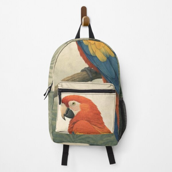 Item preview, Scarlet Macaw – Minimalist Tropical Parrot Illustration designed and sold by The Willy's Belly.