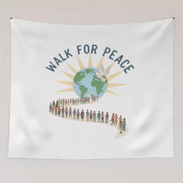 Item preview, Global Walk for Peace – Uniting Hearts & Building Bridges designed and sold by Wear Sculpt.