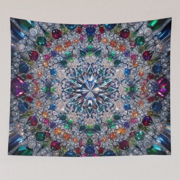 Item preview, Jeweled Kaleidoscope  designed and sold by TinCatOutPost.